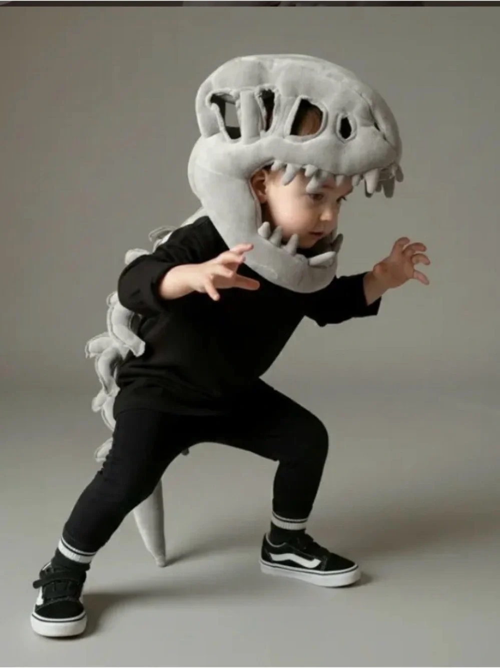Dinosaur Skeleton Fossil Bone Costume for Kids